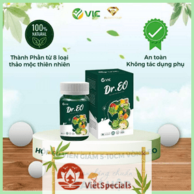 Dr. Eo Detox Capsules - Herbal Weight Loss & Belly Fat Reduction - Box of 60 capsules