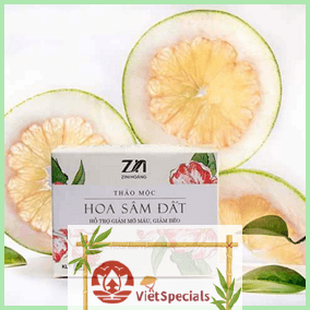 Thao Moc Giam Can Hoa Sam Dat - Herbal Weight Loss Tea - 2 Boxes