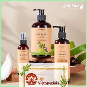 Giot Lanh Grapefruit and Soapberry Herbal Shampoo (500ml)