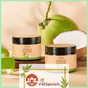 Giot Lanh Hair Mask – Grapefruit and Virgin Coconut Oil for Damaged Hair Repair