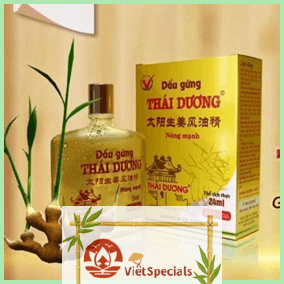 Dau Gung Thai Duong - Thai Duong Ginger Medicated Oil - 3 Bottles of 24ml