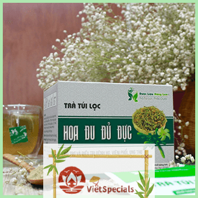 Tra Tui Loc Hoa Du Du Duc - Male Papaya Flower Filter Tea Bags