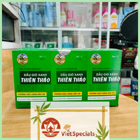 Thien Thao Green Oil - (12 Bottles x 12ml)