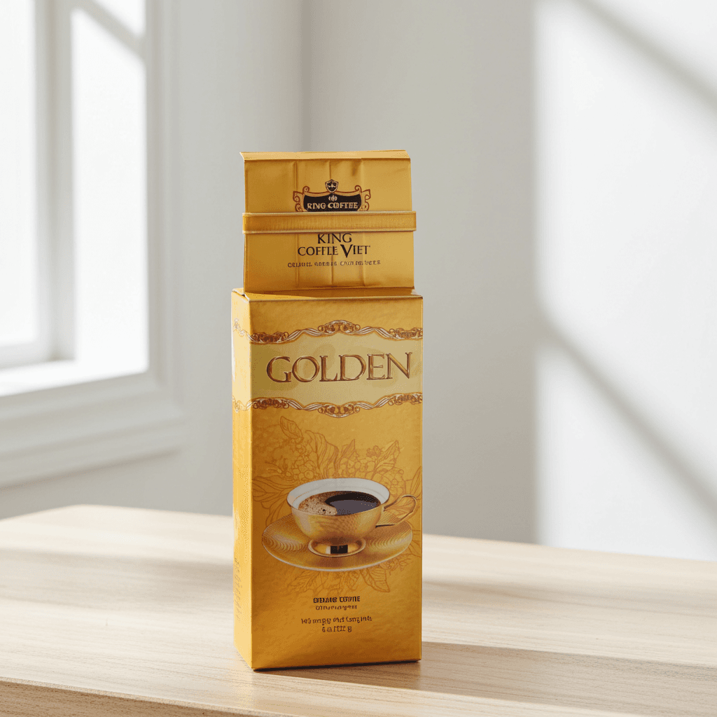 King Coffee Premium Ground Coffee Golden Blend 225g