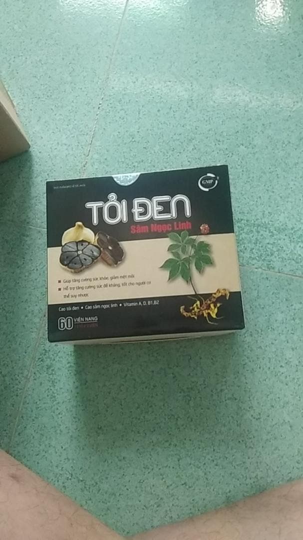 Toi den Black Garlic CoQ10 Supplement Immune Support 60 Capsules