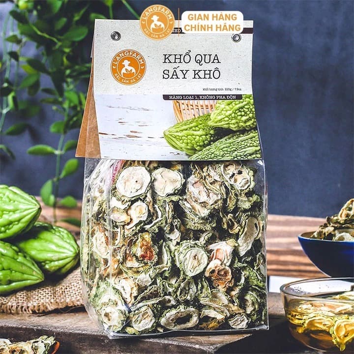L'angfarm Dried Bitter Melon 100% Natural Health Tea 225g Pack