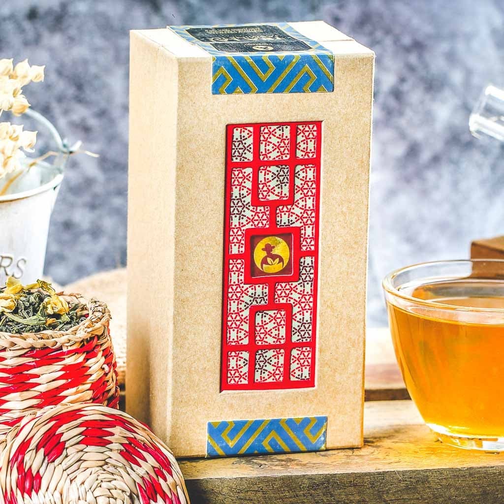 L'angfarm Jasmine Green Tea Premium Quality 100g