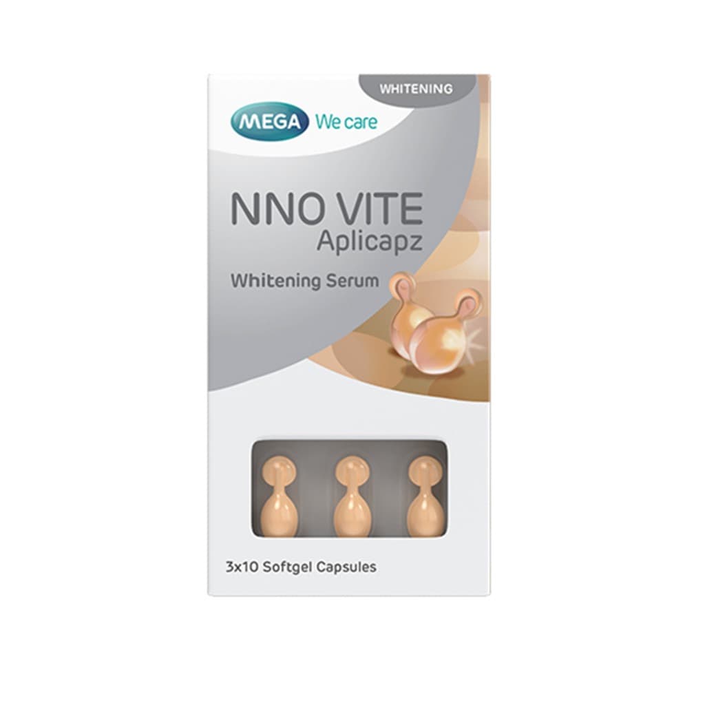 NNO VITE – Whitening Serum Capsules with Vitamin E (30 Softgels)