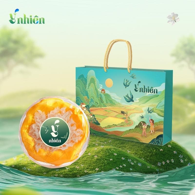 ECO Y Nhien Refined Swiftlet Nest Feet High Protein 50g 100g Natural Pack