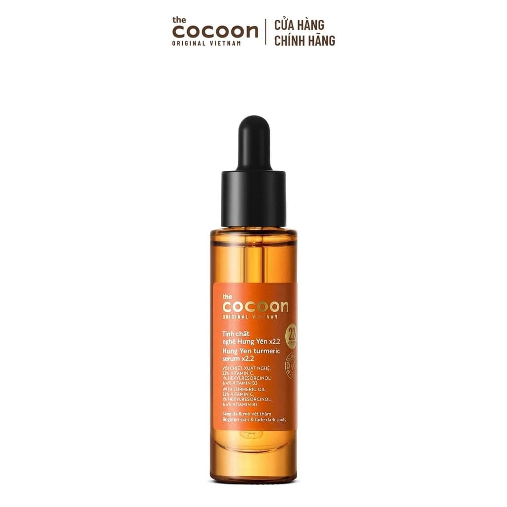 Cocoon Hưng Yên Turmeric Extract Serum Brightening 30ml
