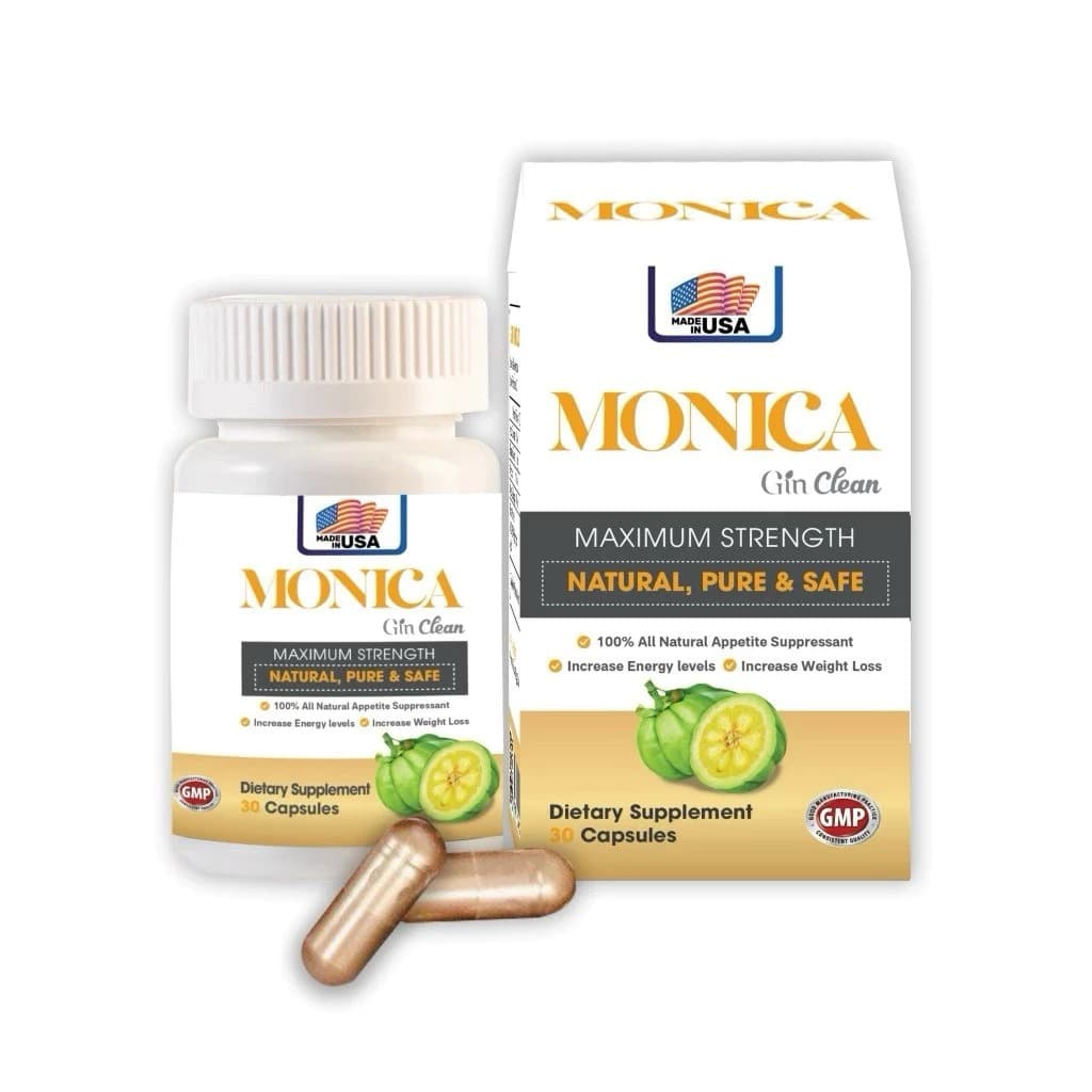 Monica Gin Clean Rapid Weight Loss Supplement 60 Capsules