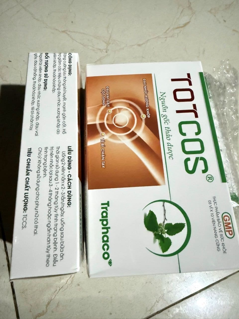 Traphaco Totcos Joint Support Capsules Reduce Pain & Swelling 30 Count