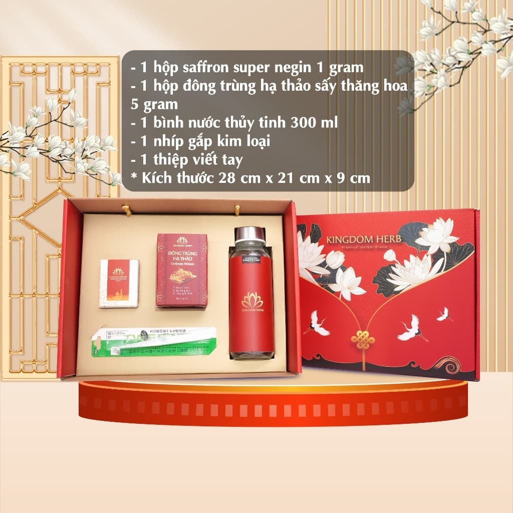 Kingdom Herb Premium Health Gift Set | 100% Organic | Exquisite Design