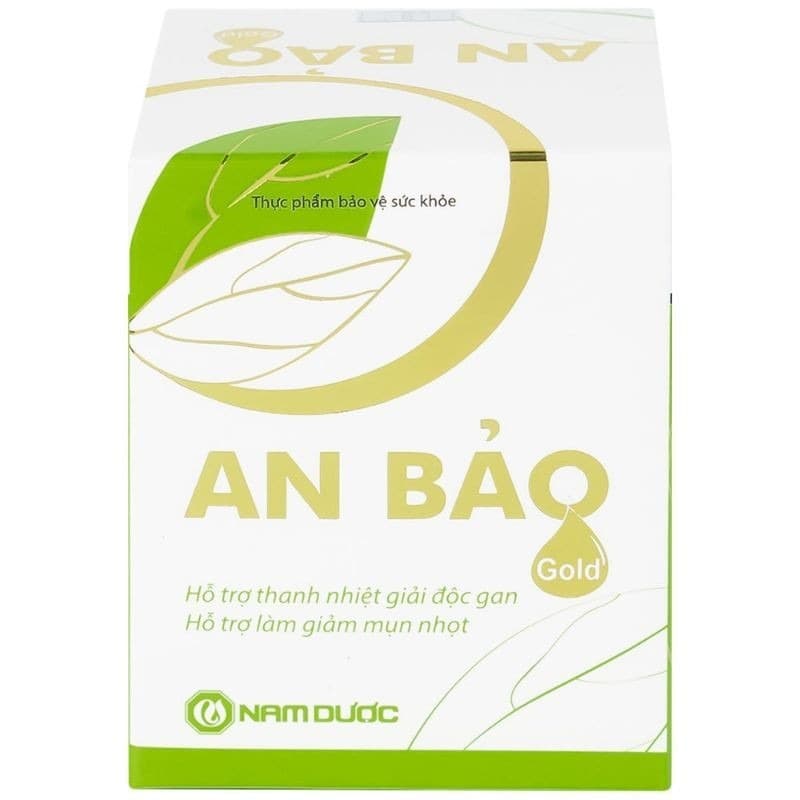 An Bao Acne Prevention Supplement Natural Detox Cleanse 30 Capsules
