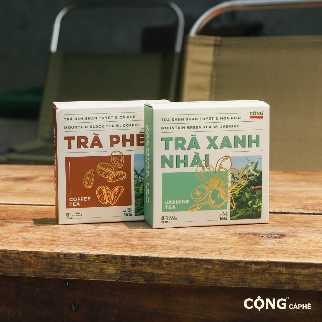 Cong Cafe Premium Herbal Tea Bags 40g - Variety Pack