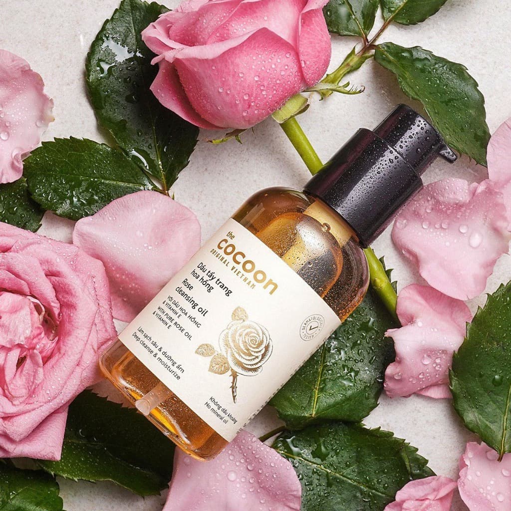 Cocoon Damask Rose Cleansing Oil Deep Cleanser 140ml