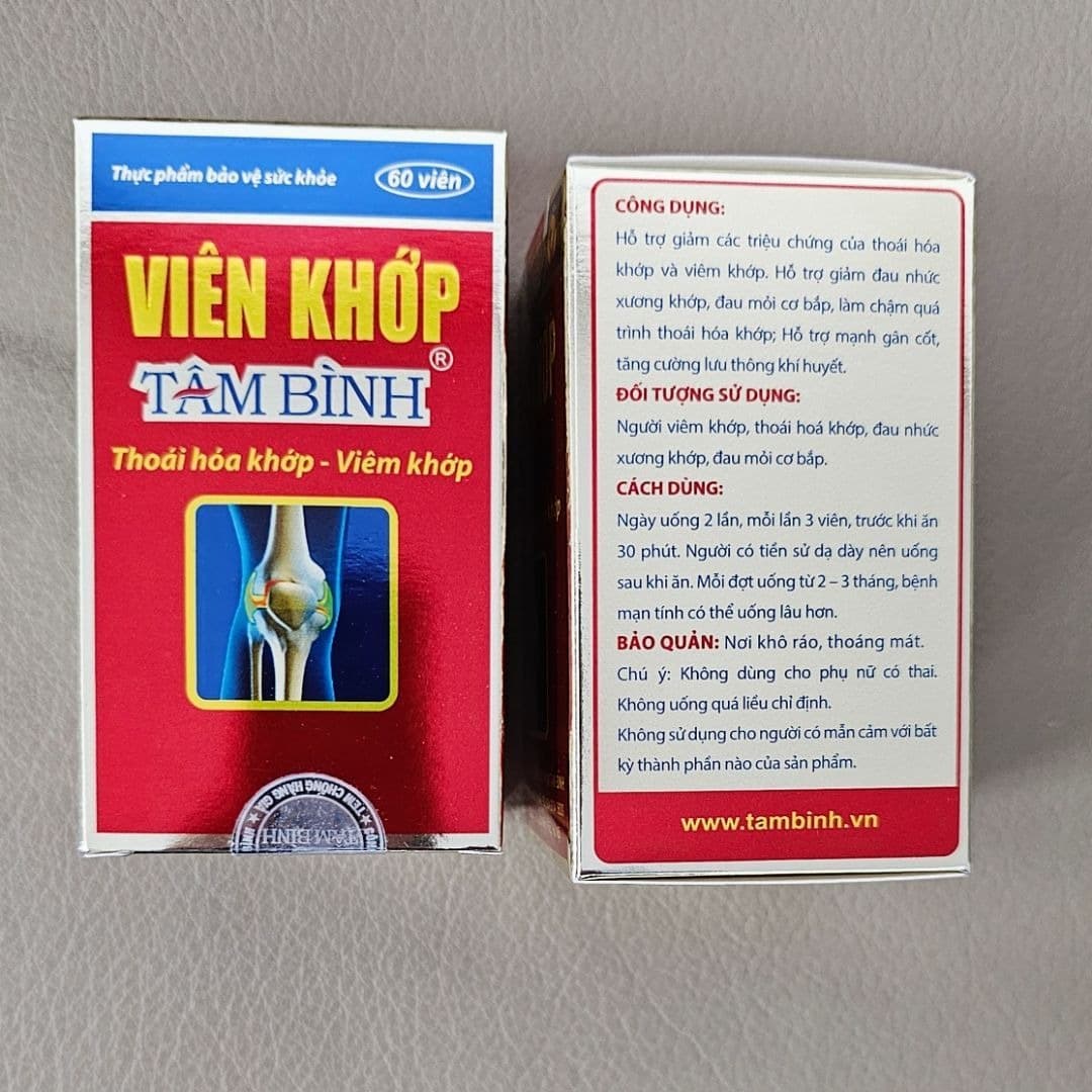 Tam Binh Joint Support Capsules Pain Relief 60 Count Herbal Blend