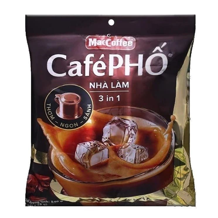 MacCoffee Pho Nhà Làm Premium Vietnamese Coffee 30 Pack 28g Each