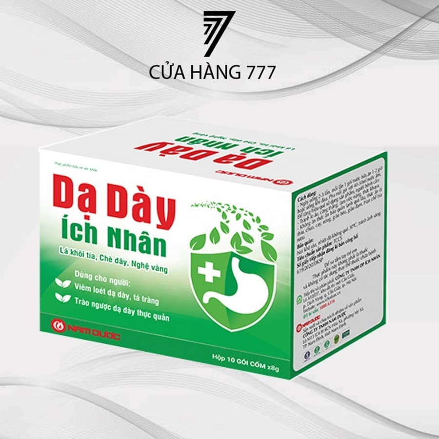 Nam Duoc Da Day Ich Nhan Herbal Stomach Support 10-Pack 8g Sachets
