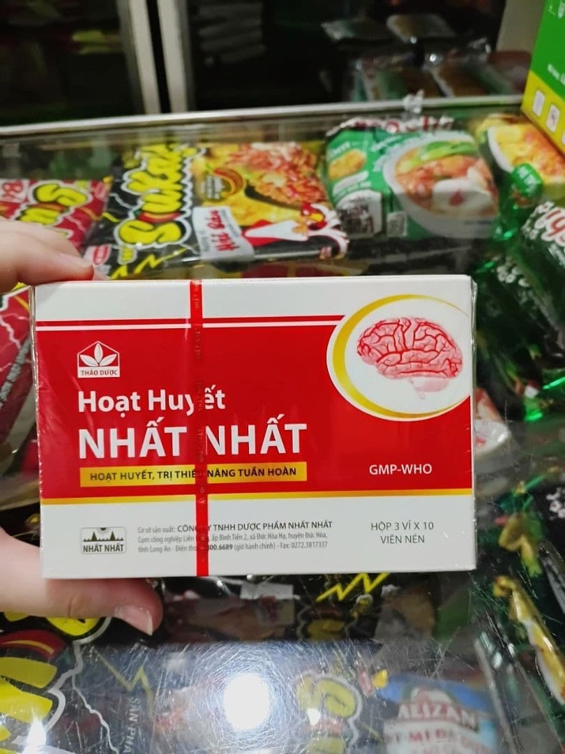 Hoat Huyet Nhat Nhat Blood Circulation Support Capsules 30 Count