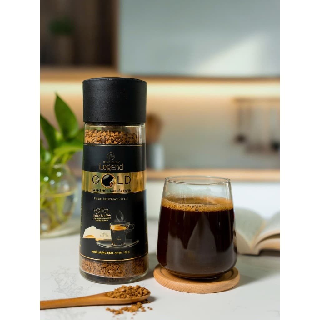 Trung Nguyên Legend Gold Instant Coffee 100g Premium Quality