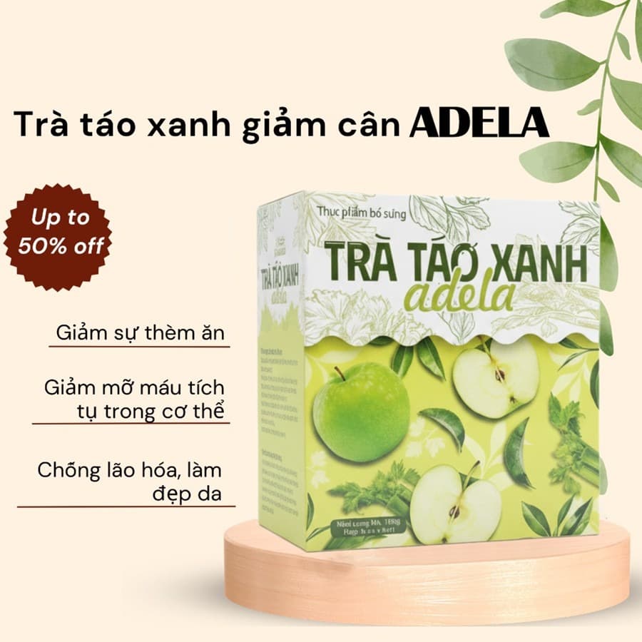 Kelly Detox Apple Herbal Slimming Tea Natural Weight Loss 30 Sachets