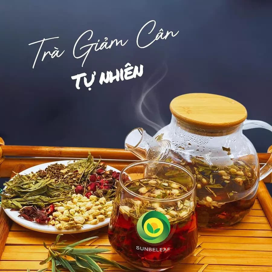 Sunbeleaf Herbal Slimming Tea Natural Weight Loss 10-20 Sachets