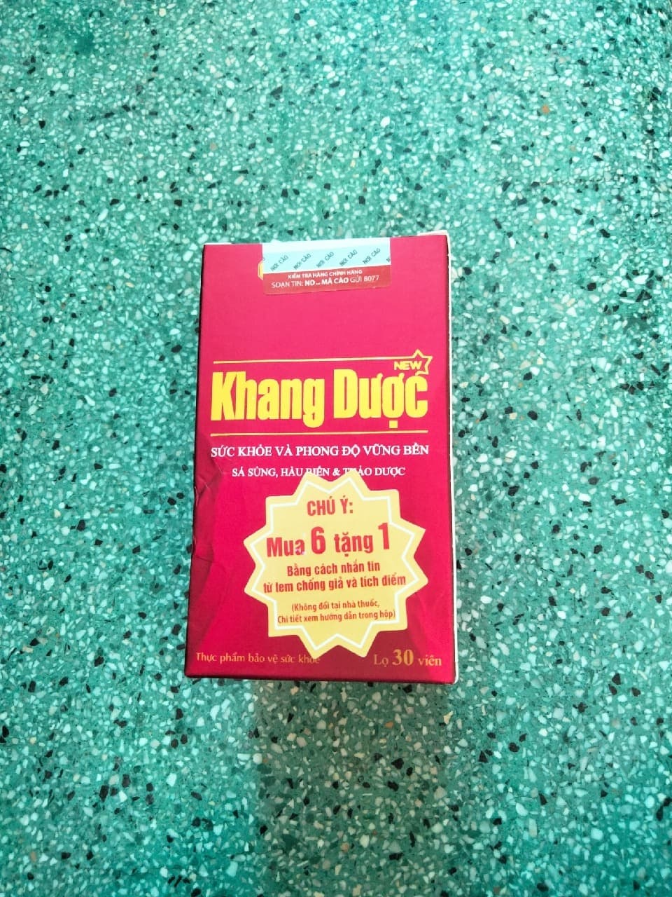 Khang Duoc Men's Vitality Supplement Natural Testosterone Support 30 Caps