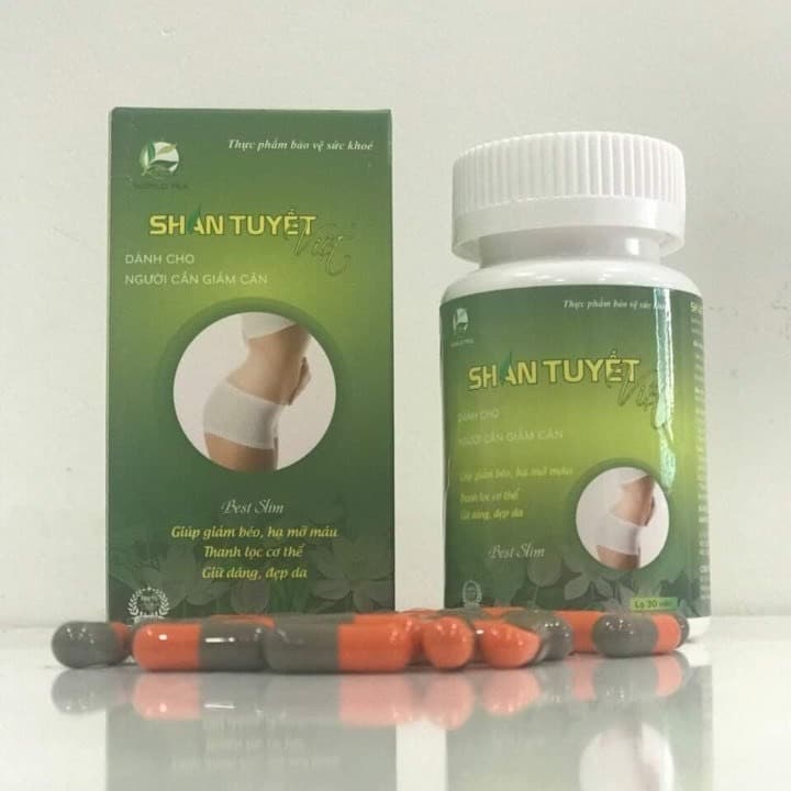Shan Tuyet Belly Fat Reducer Detox Supplement 30 Capsules