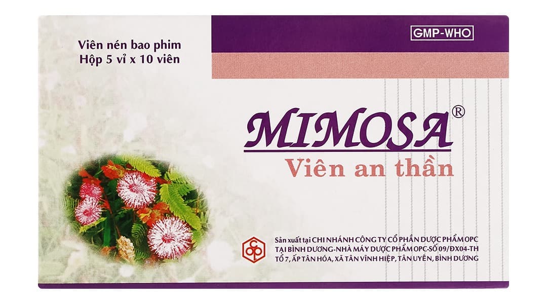 Mimosa Herbal Sleep Aid — 5 Blisters × 10 Tablets (50 Tablets)