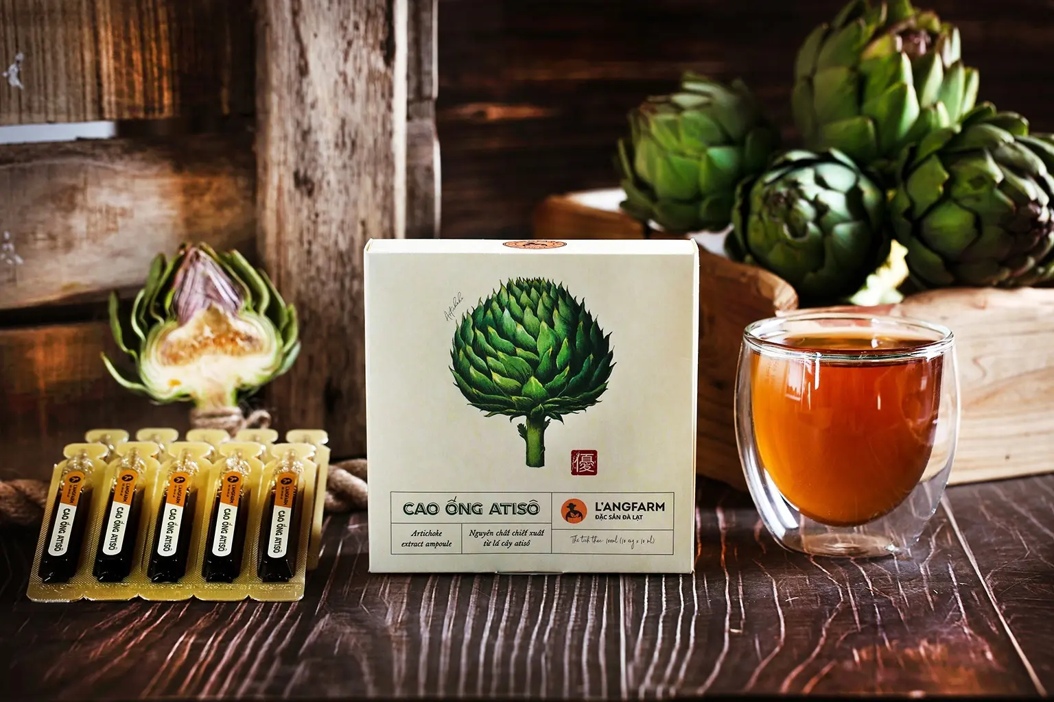 Discover the Wellness Ritual of Premium Artichoke Tea from Da Lat