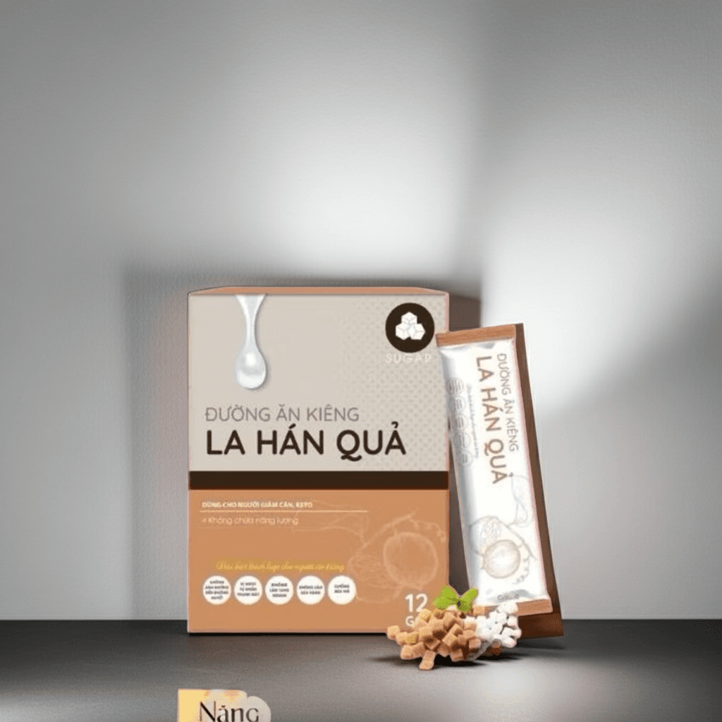 Monk Fruit Sugar Blend Weight Support 12 Sachets Pack