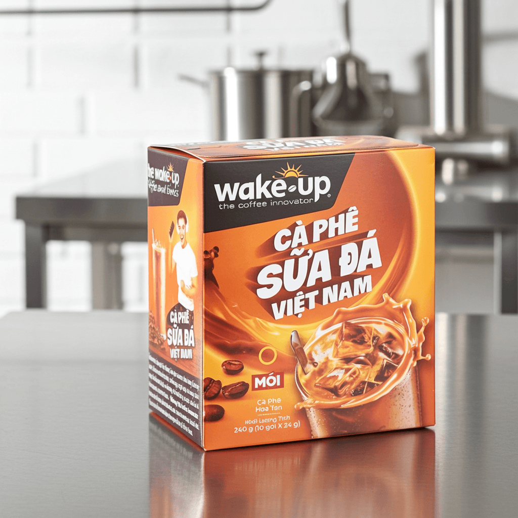 Wake Up Vietnamese Iced Coffee Mix 240g (10 Sachets x 24g)