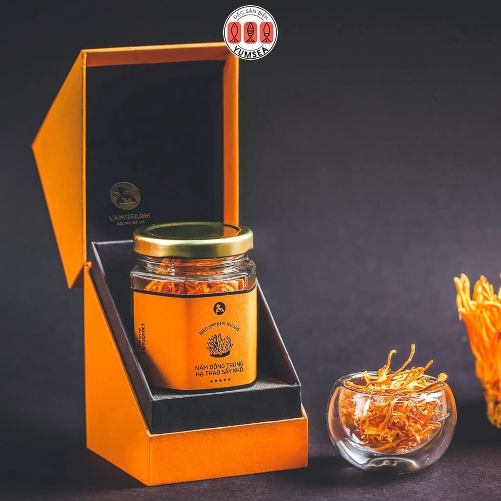 L'angfarm Cordyceps Mushroom Dried Health Boost 10g Gift Box