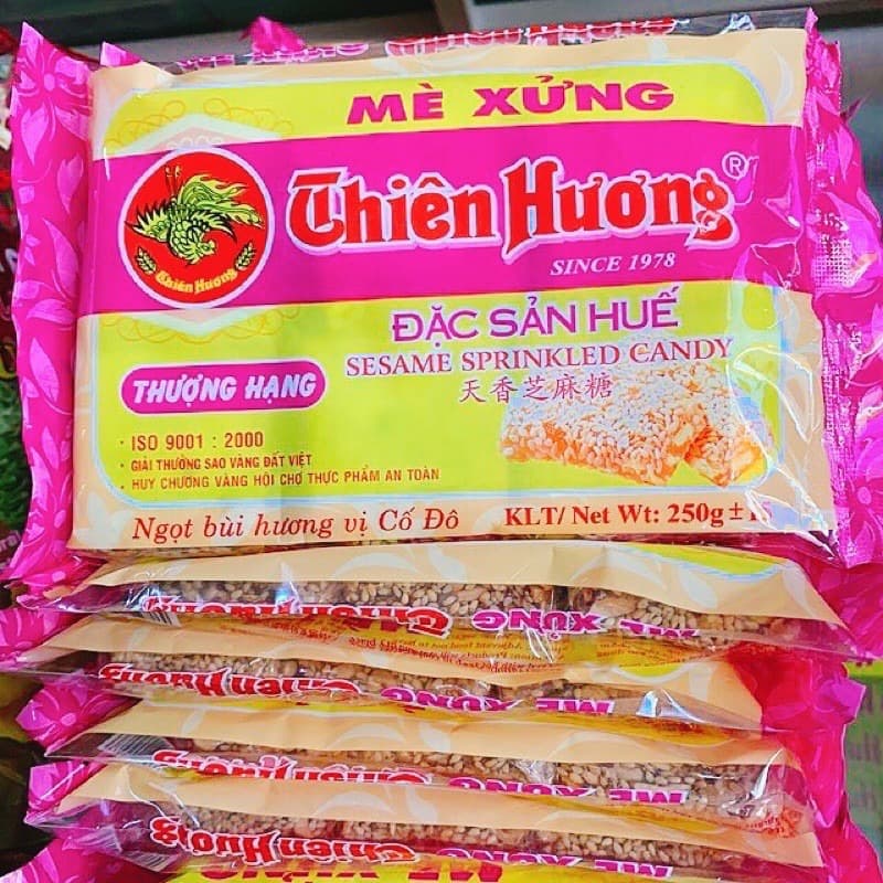 Hue Sesame Candy Premium Traditional Vietnamese Sweet 200g