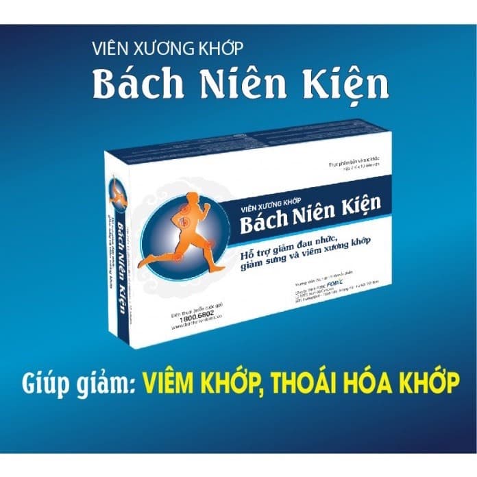 Bach Nien Kien Joint Support Capsules Inflammation Relief 20 Tablets