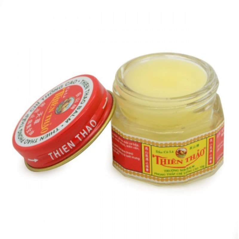 Thien Thao Herbal Balm Pain Relief Menthol Eucalyptus 30g