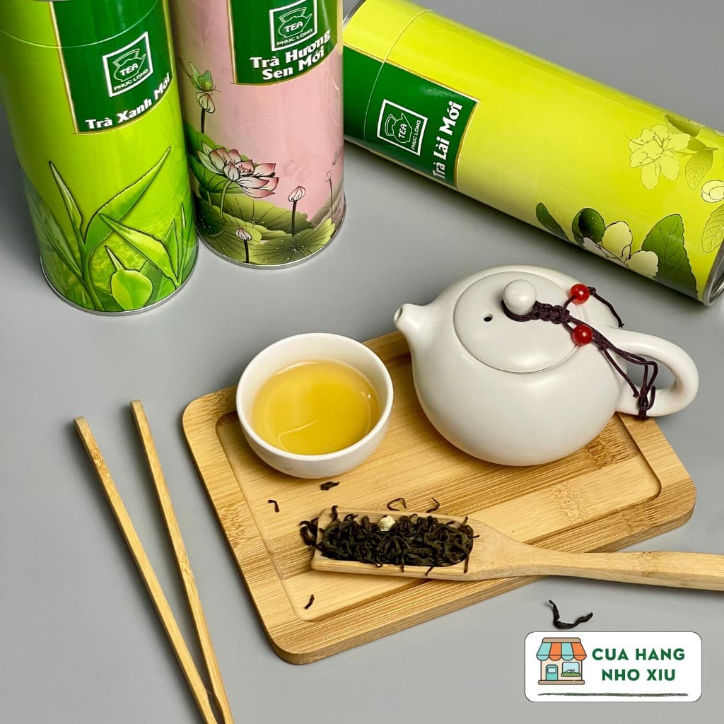 Phuc Long Green Tea Selection 100g Premium Blends - Green & Jasmine