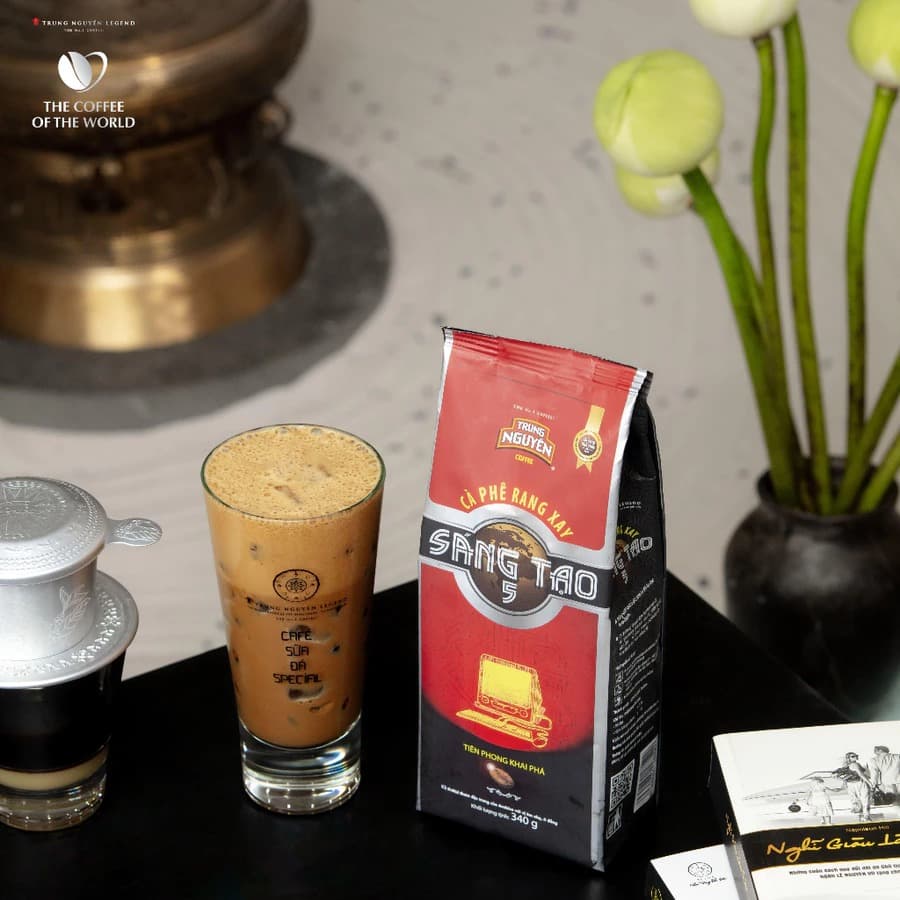 Trung Nguyen Creative Coffee 5 Arabica Ground 340g - Premium Blend
