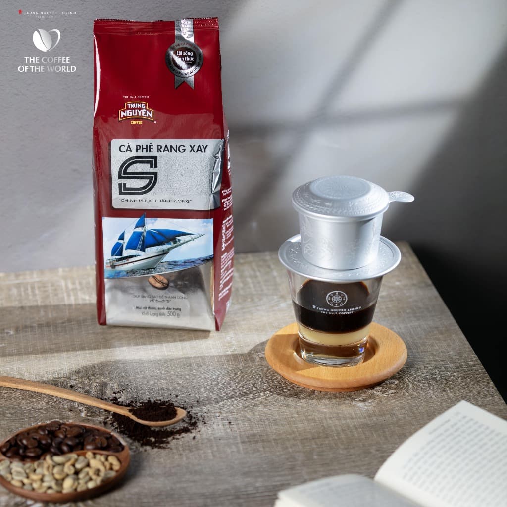 Trung Nguyên Ground Coffee Bold Flavor 500g