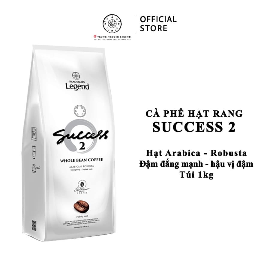 Trung Nguyên Legend Success 2 Coffee Beans Premium Blend 1 Kg