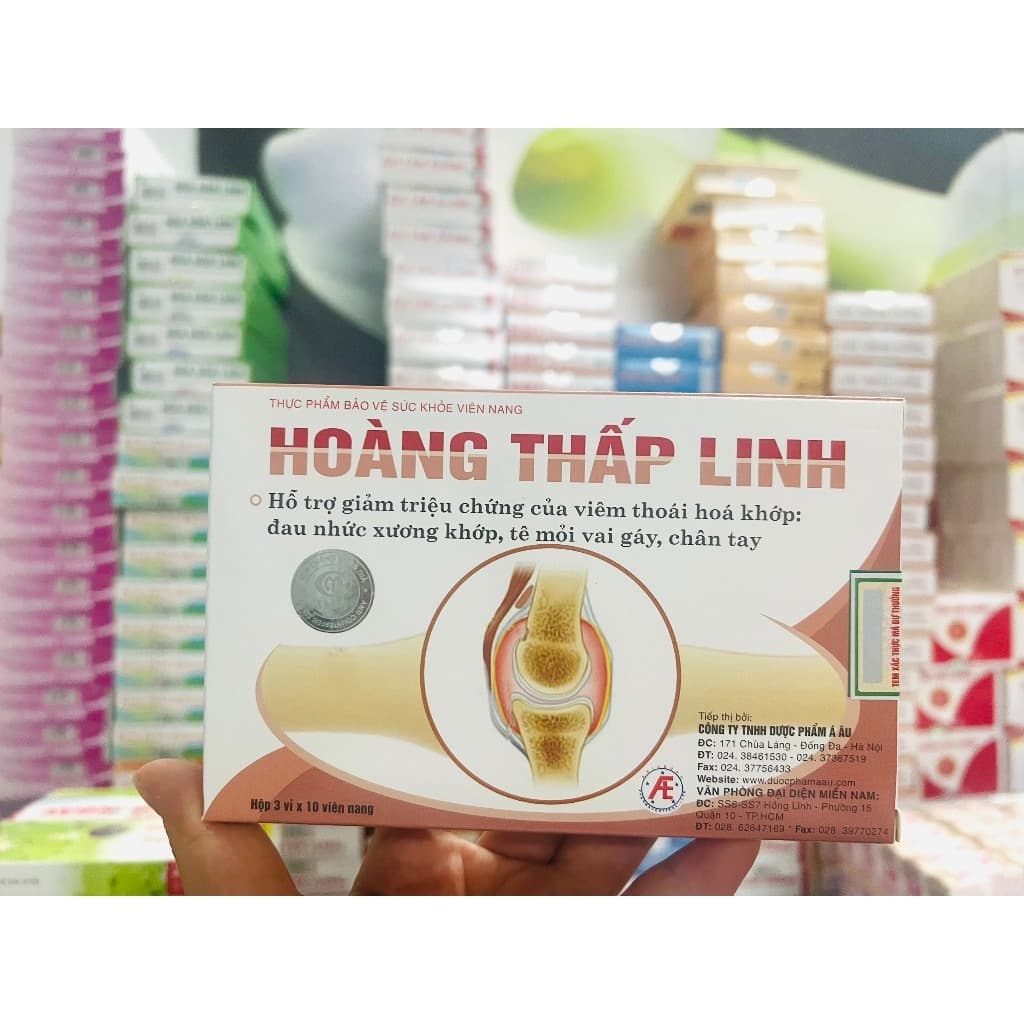 Hoang Thap Linh Joint Support Supplement Natural Relief 120 Capsules
