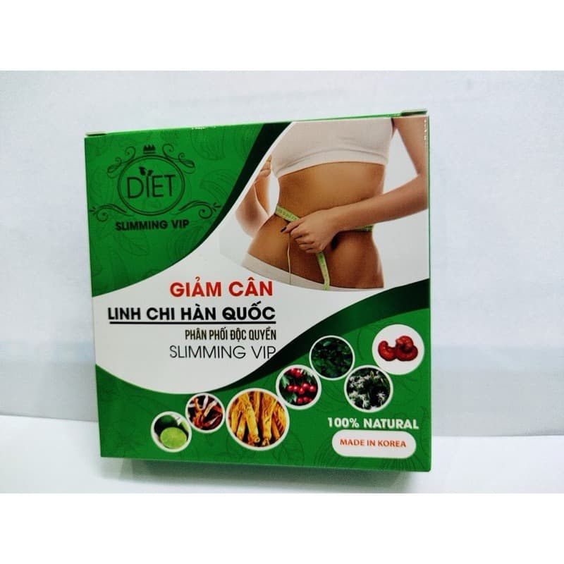 Detox Thảo Mộc Linh Chi — 100% Herbal Weight Loss (15 Capsules)
