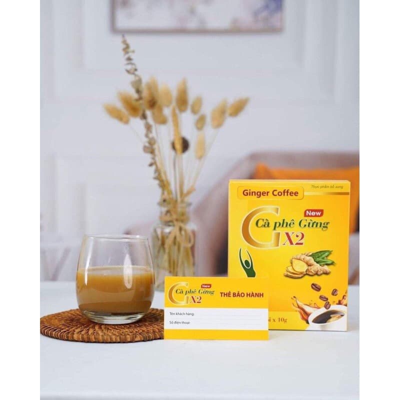 Ginger Coffee Double Strength Weight Loss Blend 2 Pack