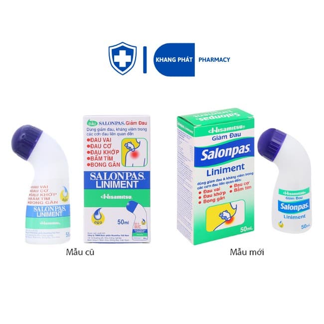 Hisamitsu Salonpas Liniment Pain Relief Roll-On 50ml Soothing Mint