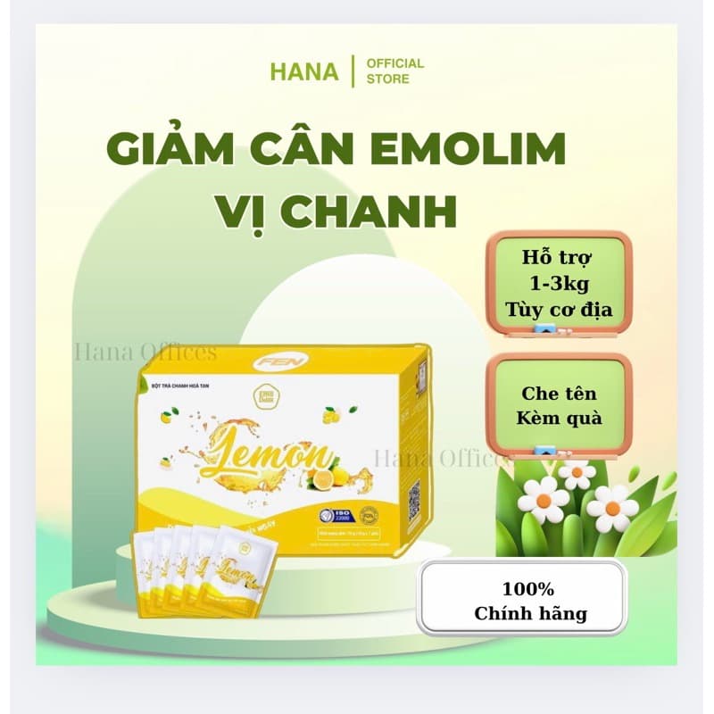 Emoslim Instant Drink Mix Weight Loss Support 30 Sachets