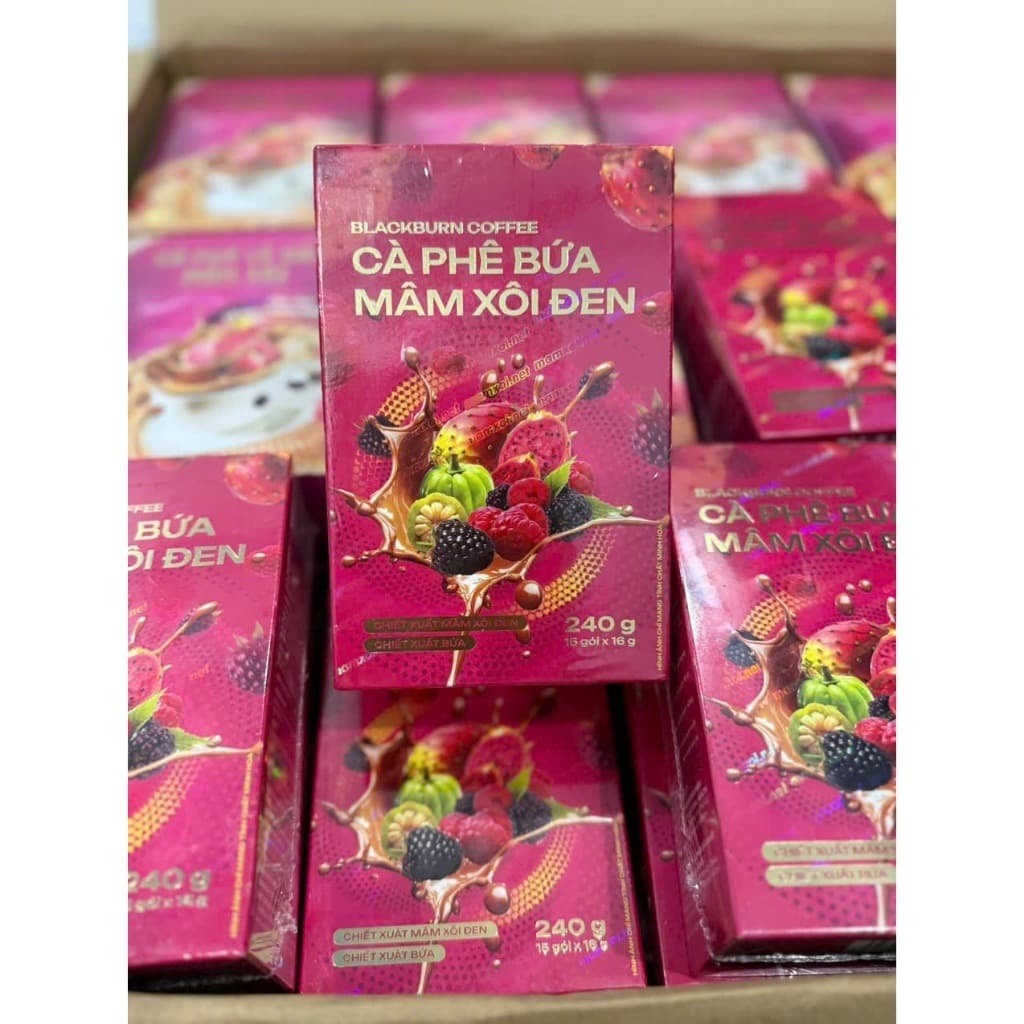Blackberry Coffee — Cà Phê Mâm Xôi Đen (15 Packets)