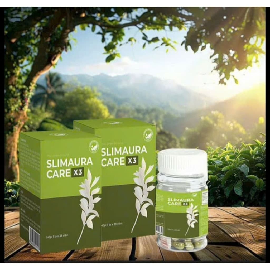 Slimaura Care X3 Herbal Slimming Capsules — 38 Capsules