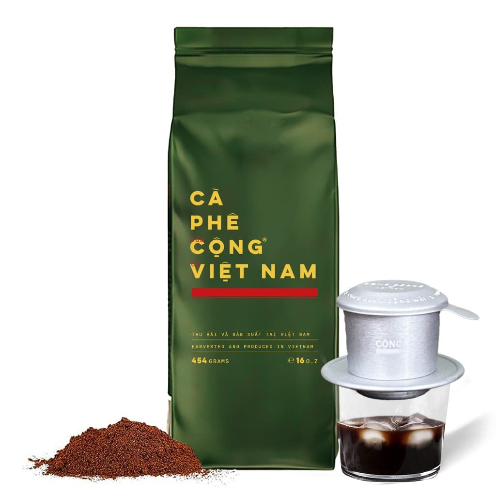 Cong Coffee 100% Robusta Ground Coffee 3kg Premium Blend