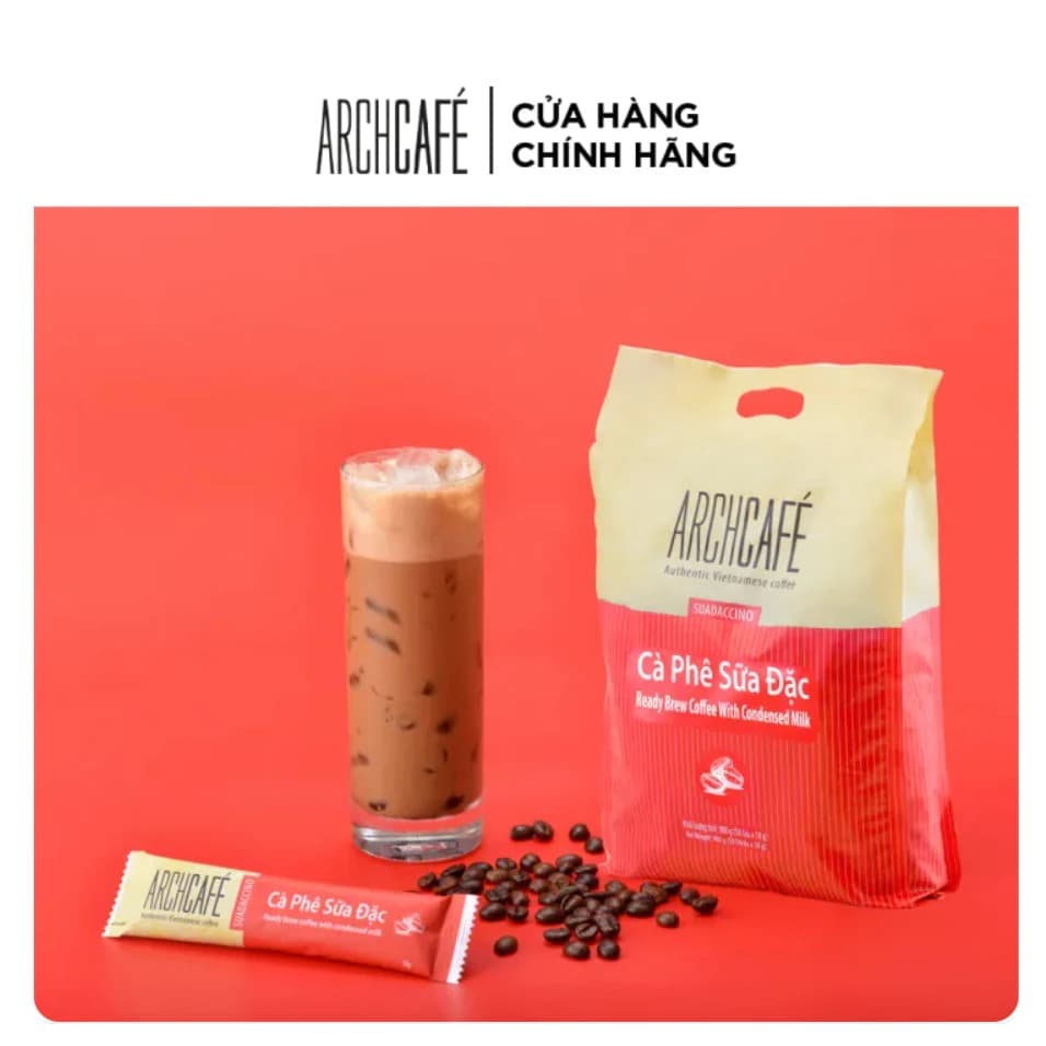 Archcafé Authentic Vietnamese Coffee Sweetened Condensed Milk 14 Oz